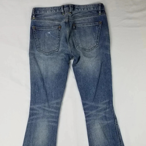 Madewell Factory Distressed 24X32 Blue Denim Jeans - Picture 5 of 9